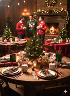 2 ft Pre-Lit Northern Spruce Christmas Tree with Burlap Base Tabletop Décor