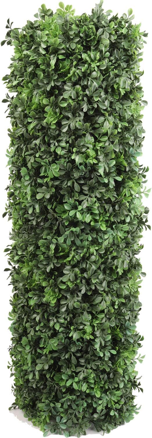 Lupita's Flower Shop Artificial Boxwood Square Panels - 12 Pack, 12" x 12" Greenery Wall Tiles