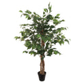 Lupita's Flower Shop Artificial Ficus Tree with Lush Green Leaves