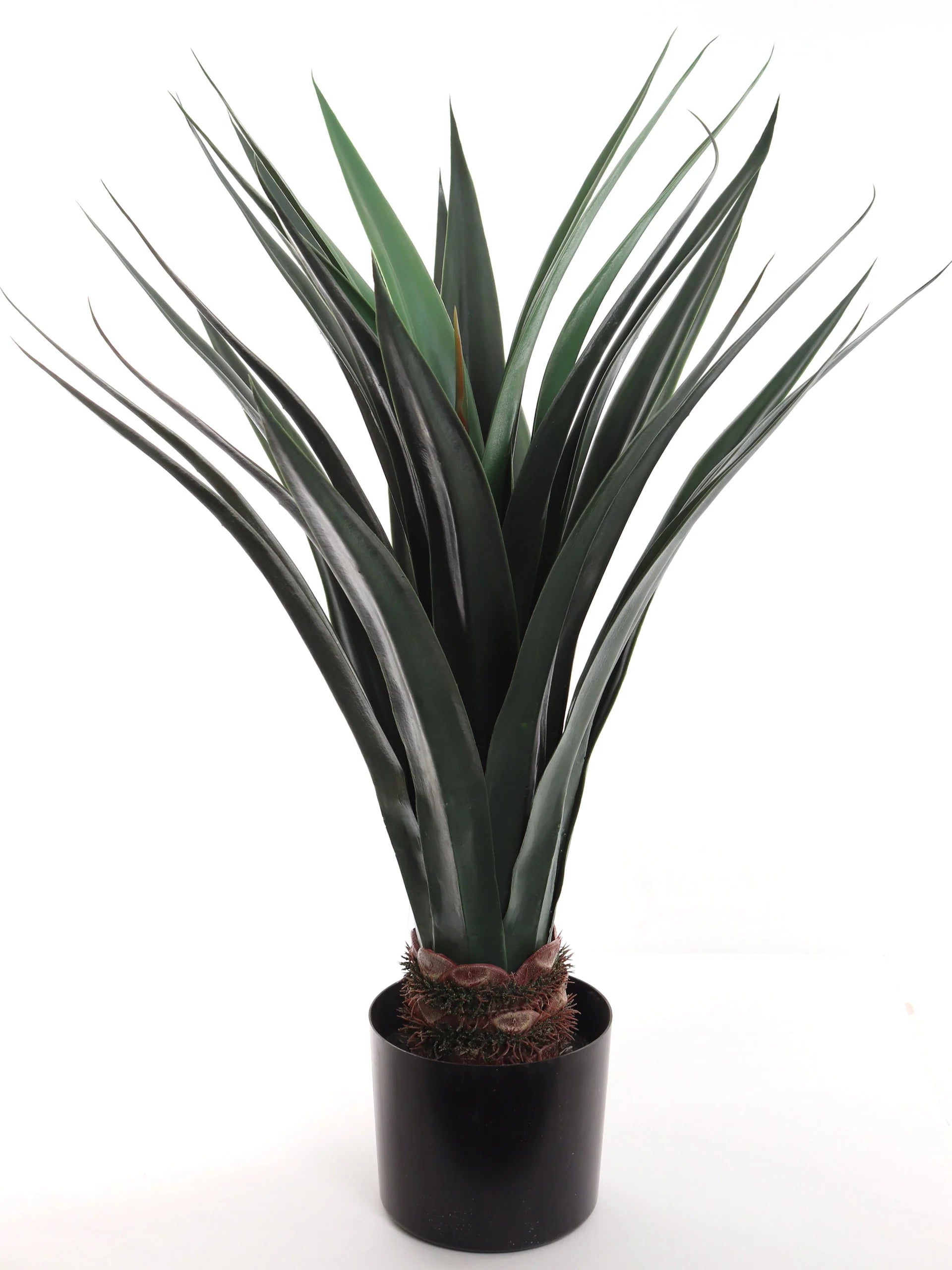 31.5 Inch Artificial Agave Plant in Pot Indoor Greenery