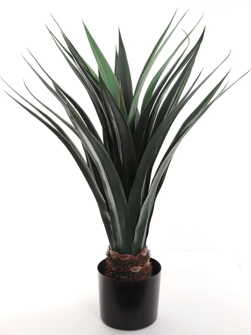 31.5 Inch Artificial Agave Plant in Pot Indoor Greenery