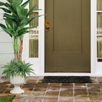 Artificial Boston Fern Hanging Plant 34 Inch for Covered Outdoor Use
